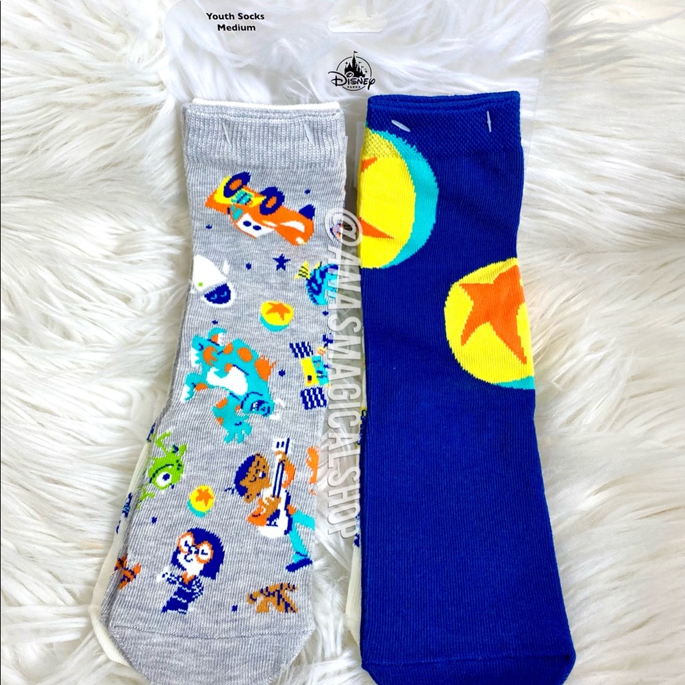 Disney Parks World Of Pixar Sock Set 3pk